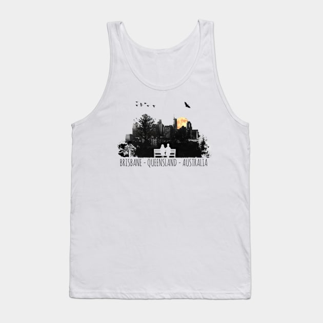 BRISBANE - QUEENSLAND - AUSTRALIA Tank Top by wanungara